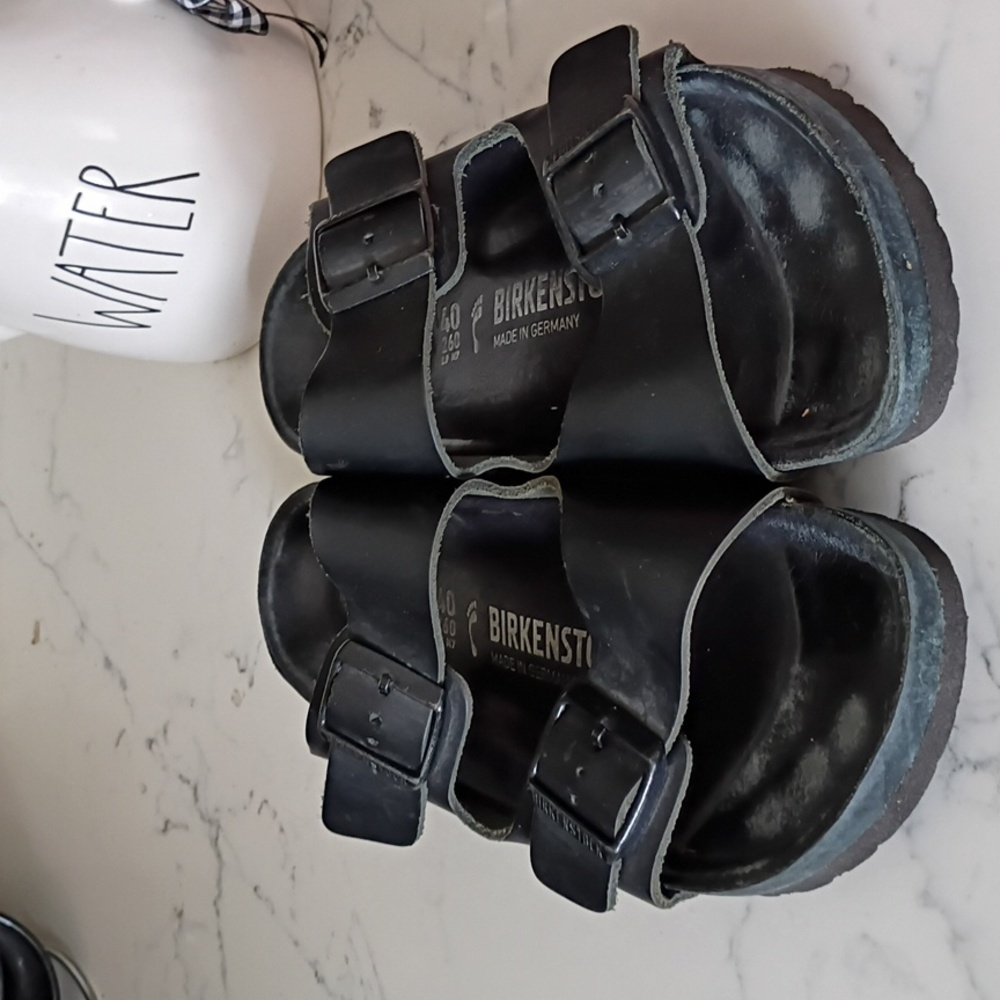 Birkenstock Unisex Black Sandals
